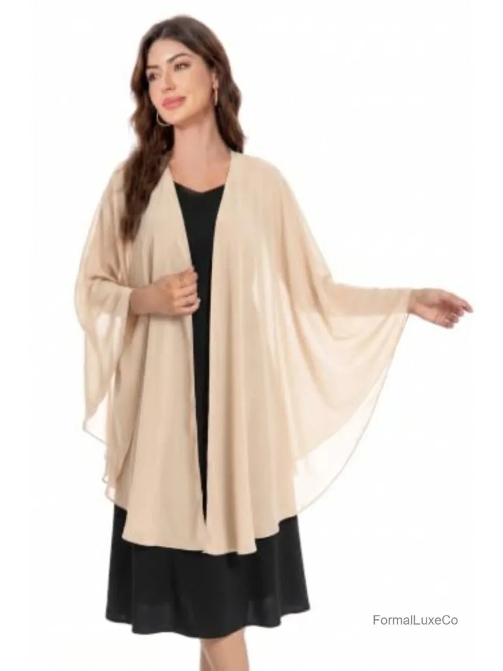 Chiffon Shawl Wrap Wedding Party Scarf Evening Dress Cover Up